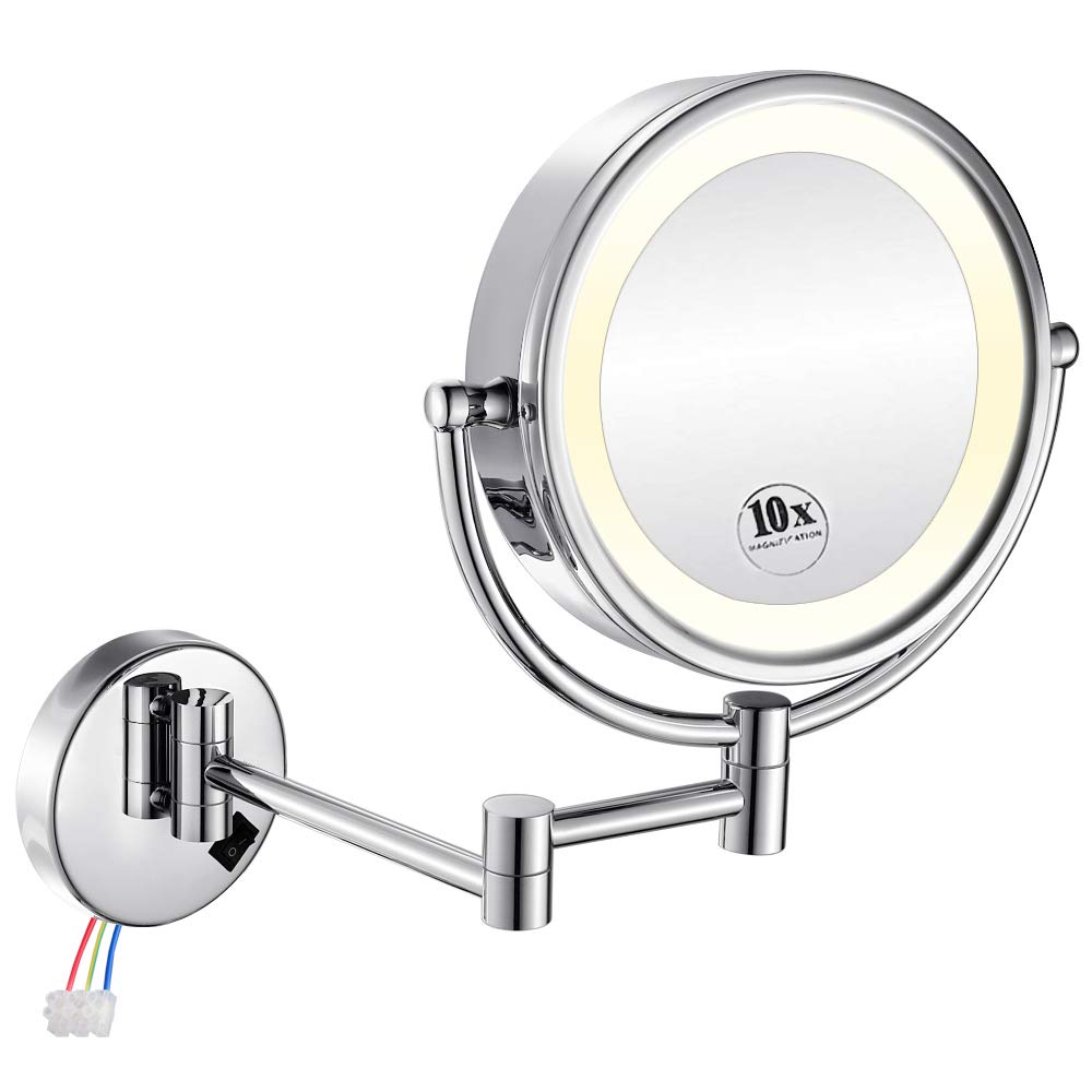 Protege el brillo: Cuida y limpia tu espejo de aumento con precaución
