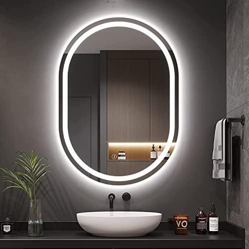 Espejo de Baño Dripex con Luz LED Antivaho, Dimmable – ¡Iluminación perfecta para tu baño!