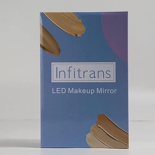 Infitrans: Espejo Maquillaje con Luces LED Ajustables