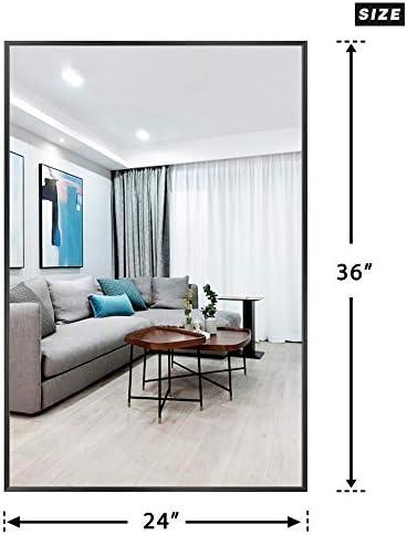 Espejo⁢ rectangular con marco de⁤ metal para tu ‌hogar