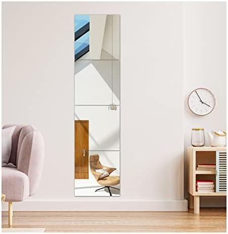 Espejo de ‍Pared Autoadhesivo 11.8 Pulgadas: ¡Perfecto para tu hogar!