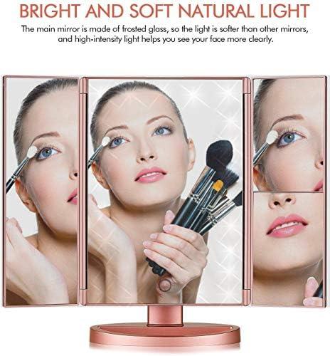 Espejos Infitrans con⁤ Luces y Pantallas Táctiles:‌ Maquillaje Perfecto