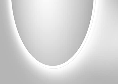Espejo de baño LED redondo 60 cm con iluminación - Talos