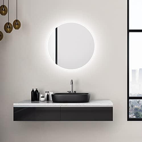 Espejo de baño LED redondo 60 cm con iluminación - Talos