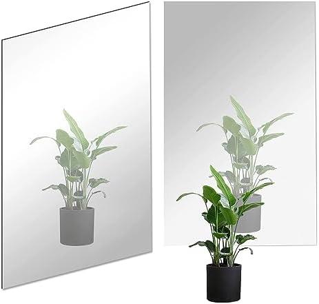 Espejos flexibles para pared ZJRung 2 Piezas - Decoración⁤ moderna para ‍tu hogar